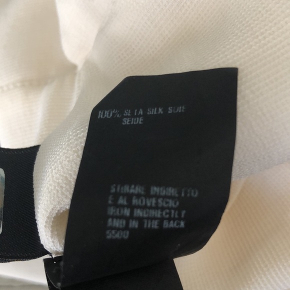 FENDI cream silk dress open back Size 6 - Picture 14 of 16